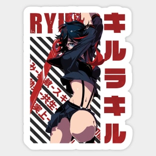 Kill la Kill - Ryuuko / Ryuko Matoi Sticker